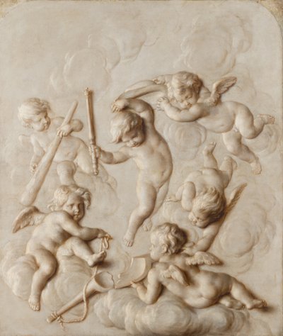 Playing Putti by Josephus Geeraerts